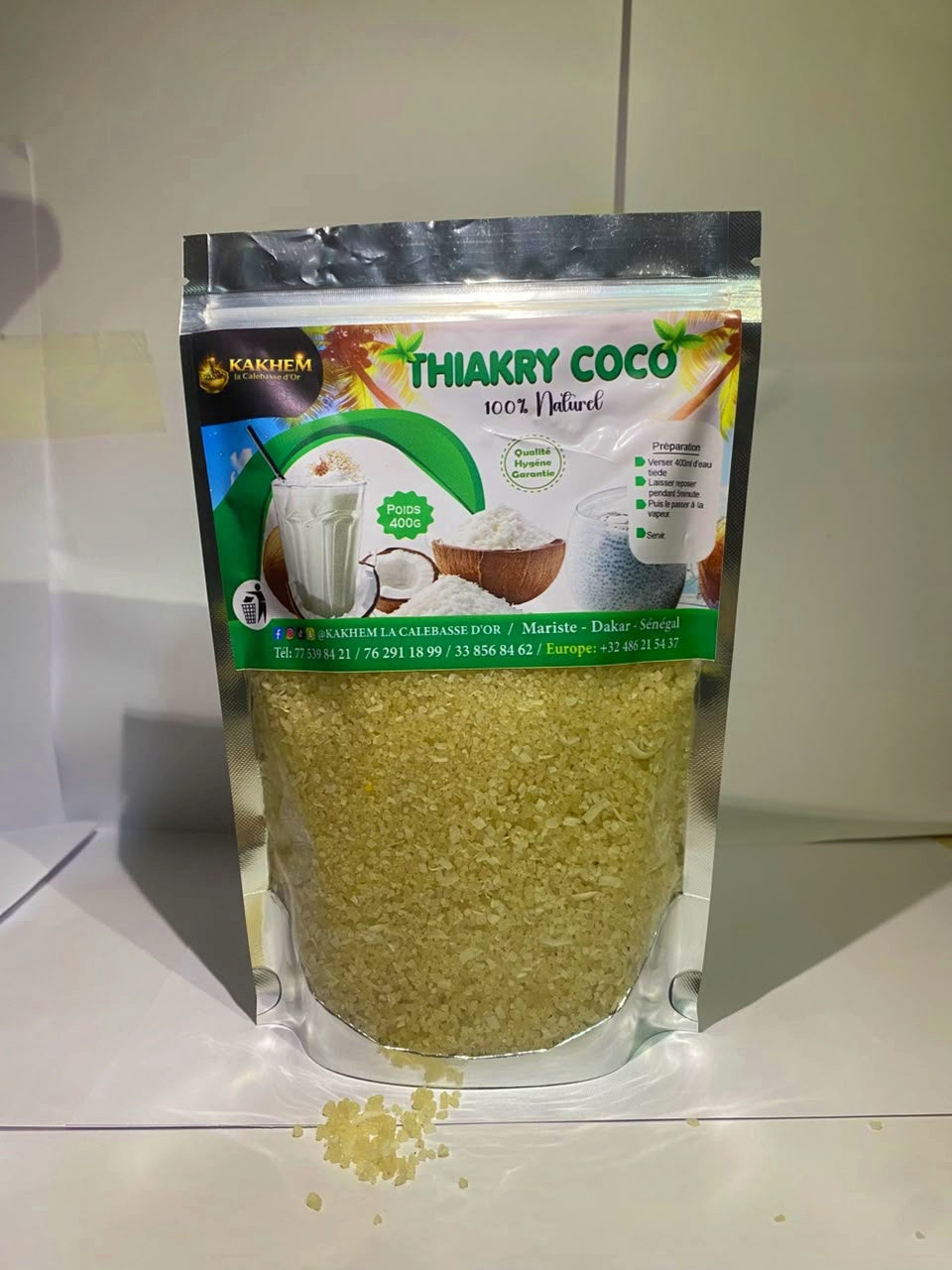 Thiacry à base de coco